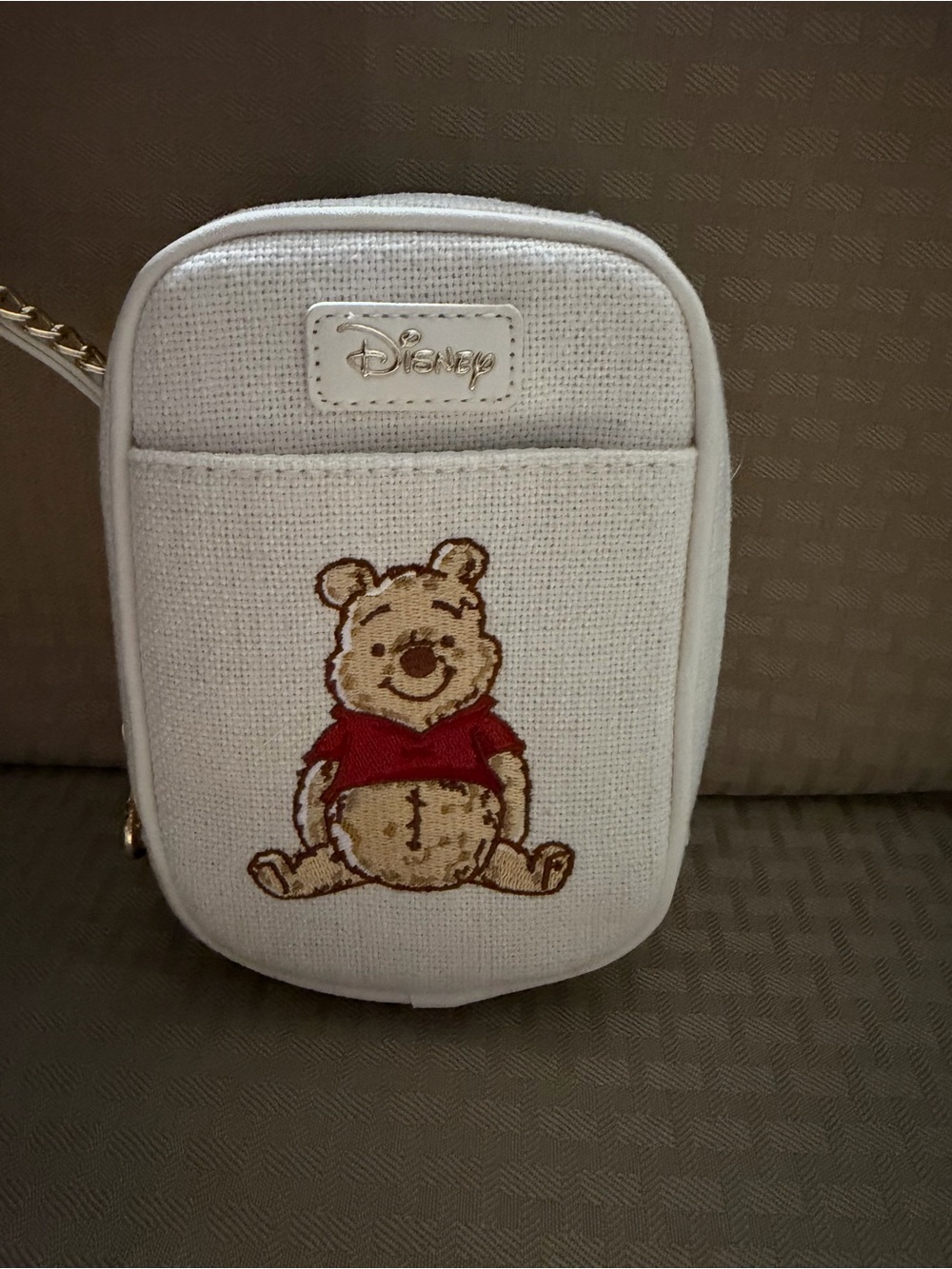 Disney Winnie the Pooh Small White Crossbody Bag